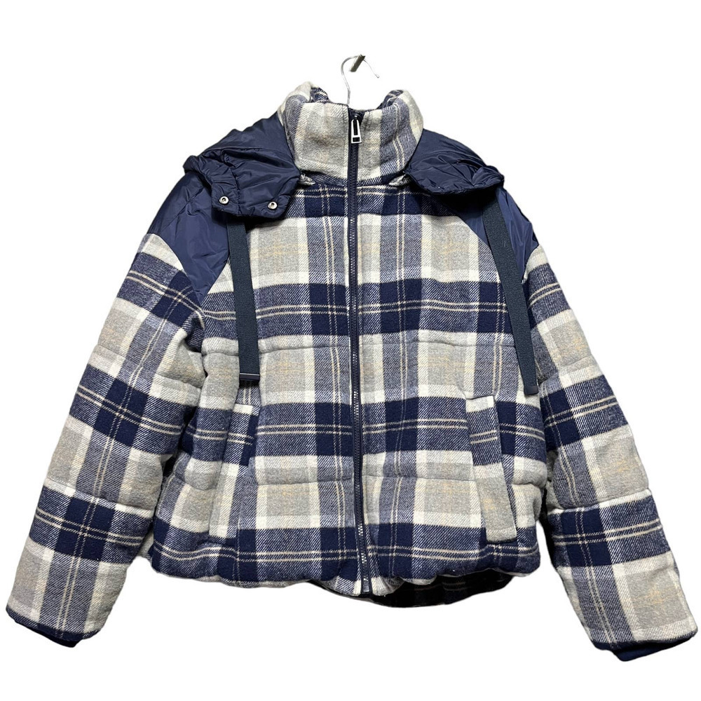 Women’s Zara Puffer Plaid Jacket